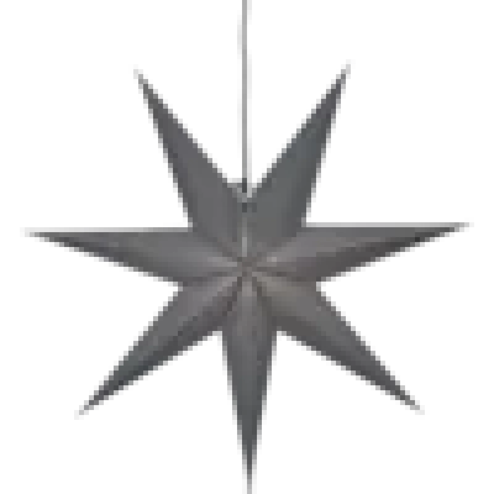 Adventstjerne i papir grå 70cm-Star trading Online