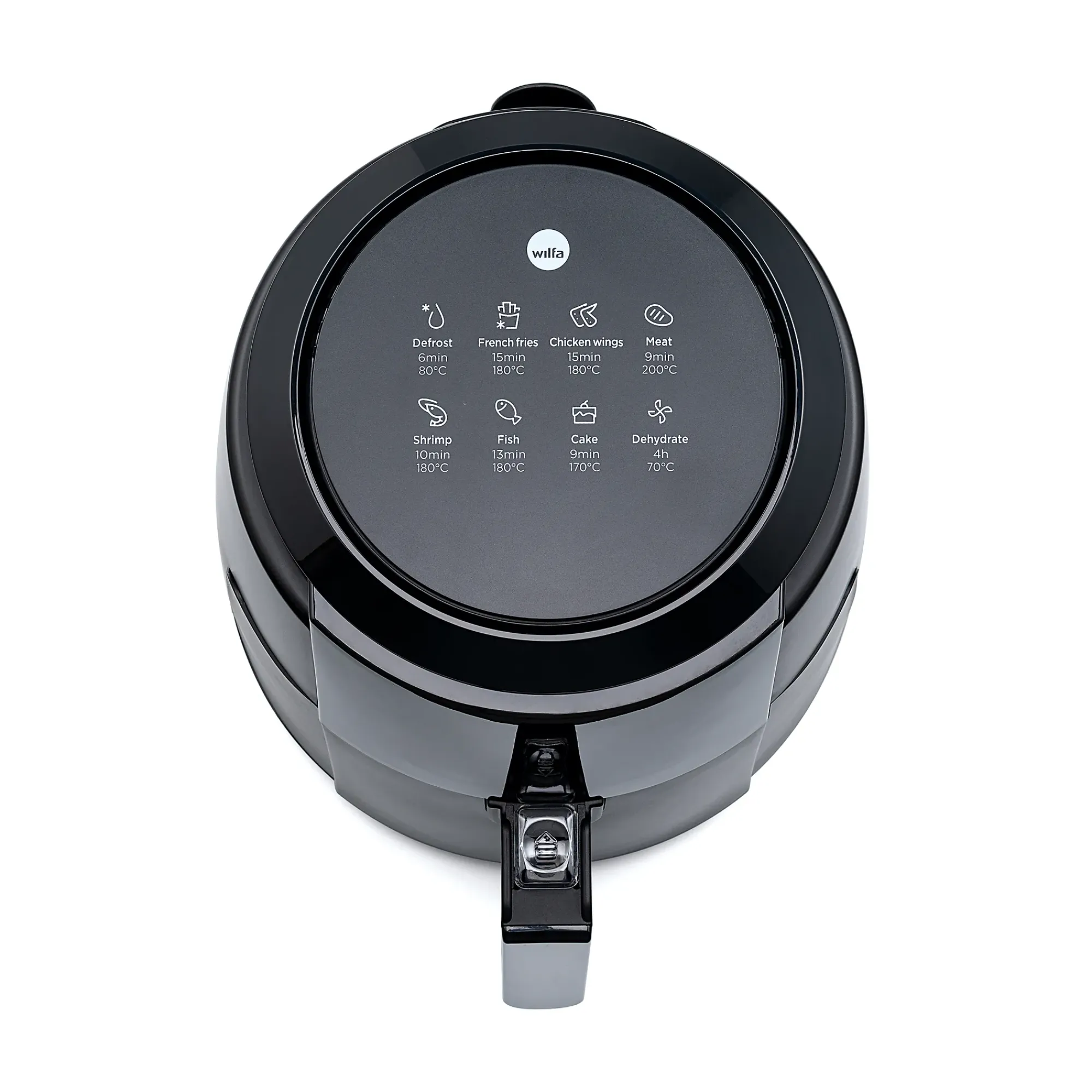 Airfryer AF1B-350 3,5l svart-Wilfa Hot