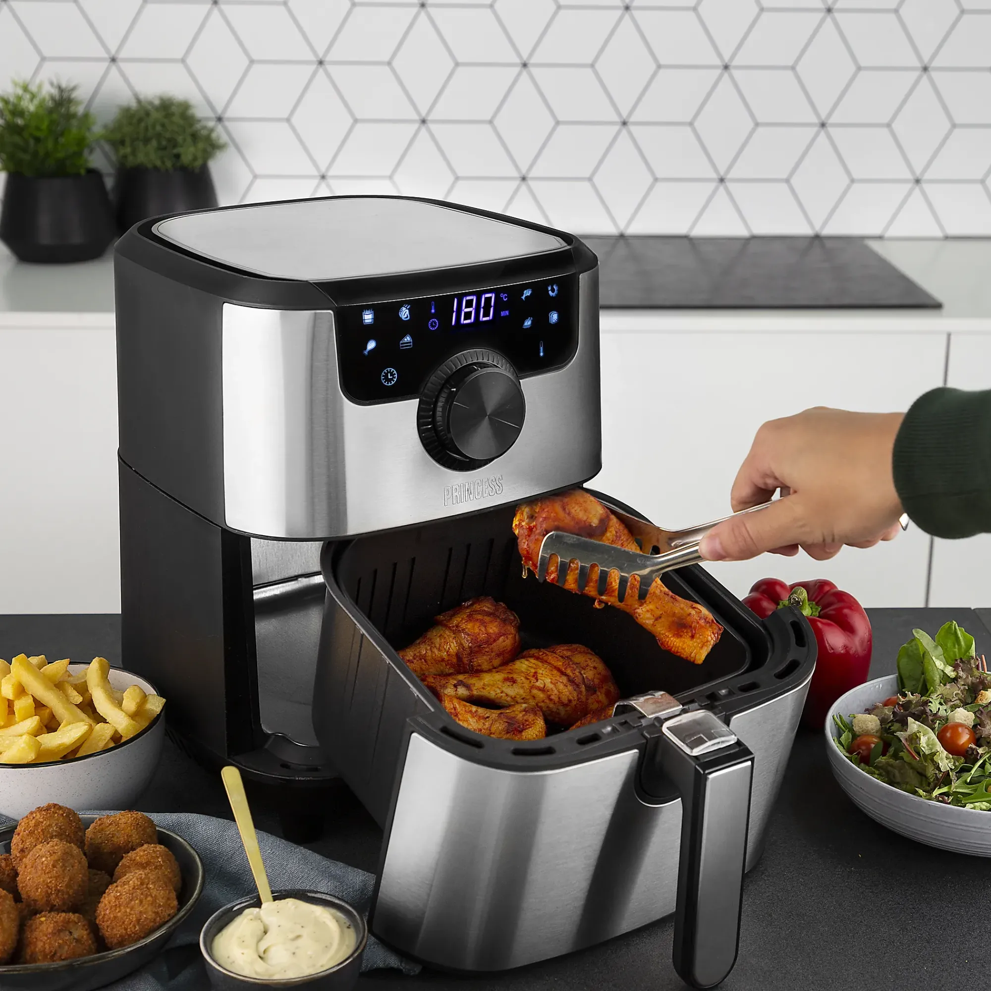 Airfryer De Luxe 4,5l-Princess Discount