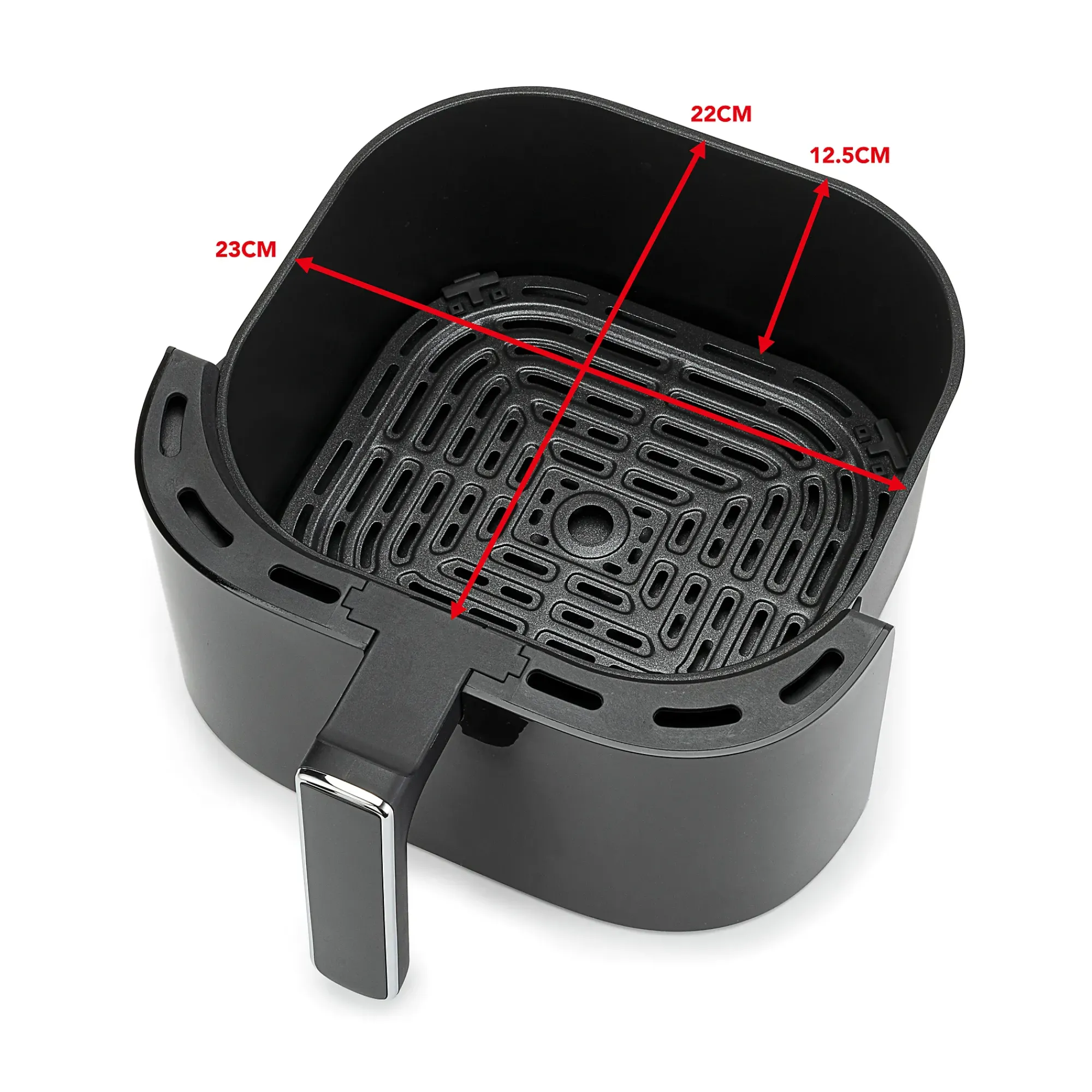 Airfryer Dualfry 6LAFD-60B-Wilfa Discount