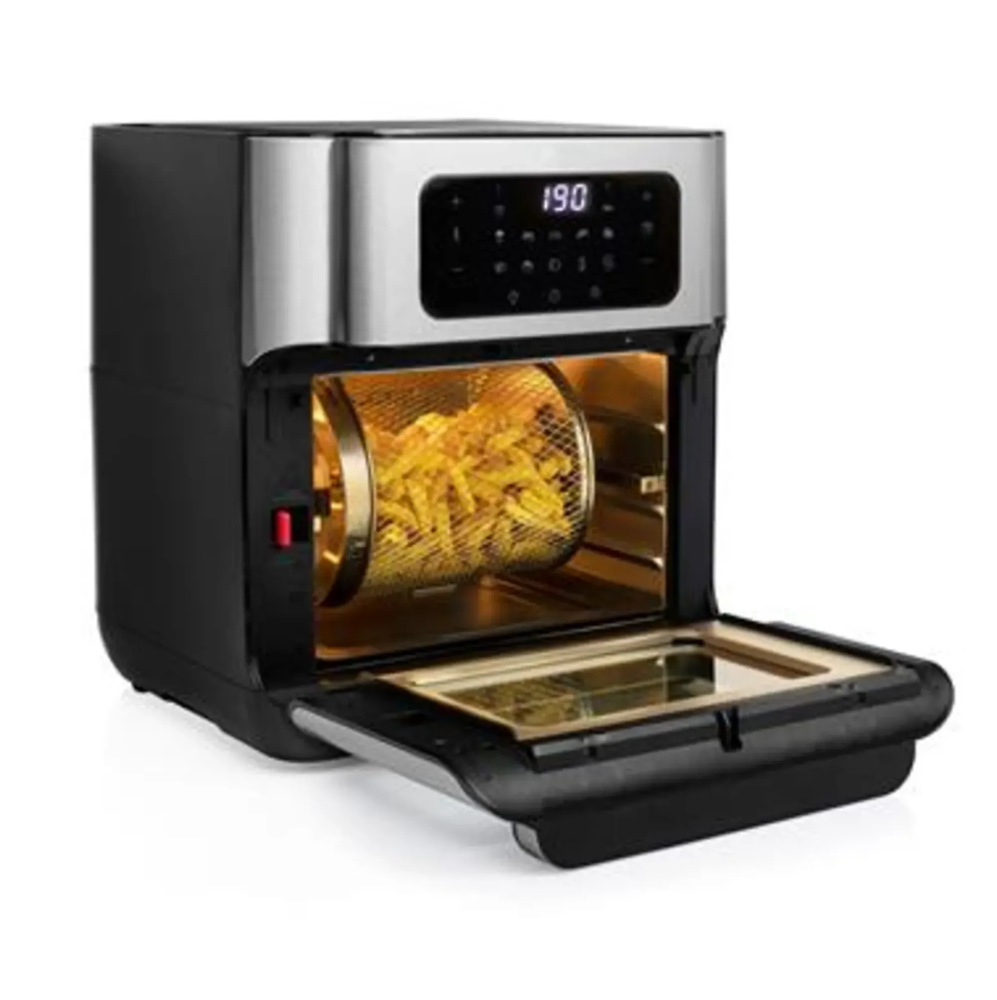 Airfryer ovn 10l rustfritt stål-Princess