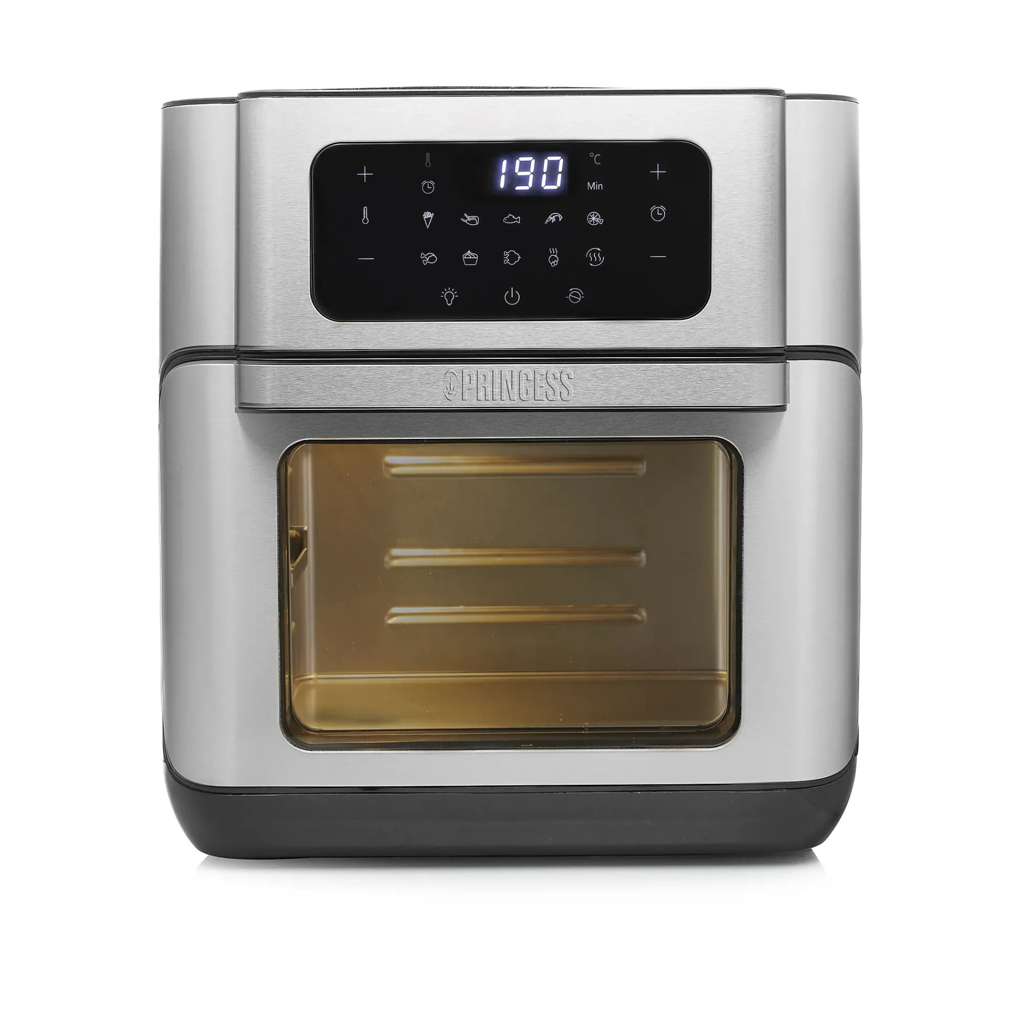 Airfryer ovn 10l rustfritt stål-Princess Best