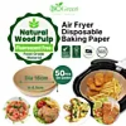 Airfryerpapir runde ø16cm 50stk-Biogreen Online