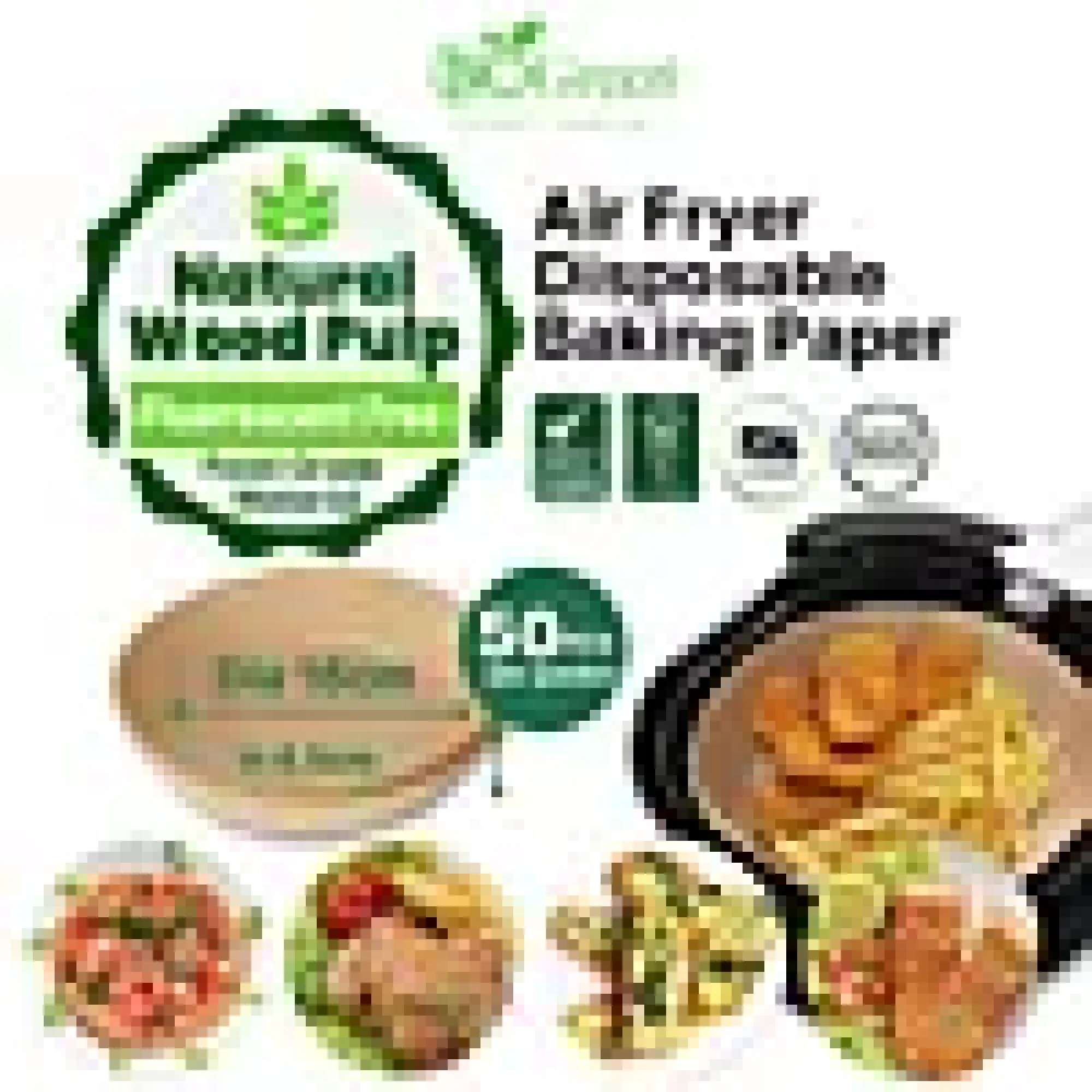 Airfryerpapir runde ø16cm 50stk-Biogreen Online