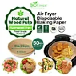 Airfryerpapir runde ø20cm 50stk-Biogreen Clearance