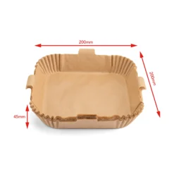 Airfryerpapir 20x20cm 50stk-Wilfa Outlet