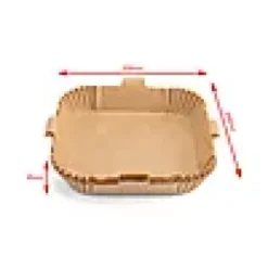 Airfryerpapir 20x20cm 50stk-Wilfa Outlet