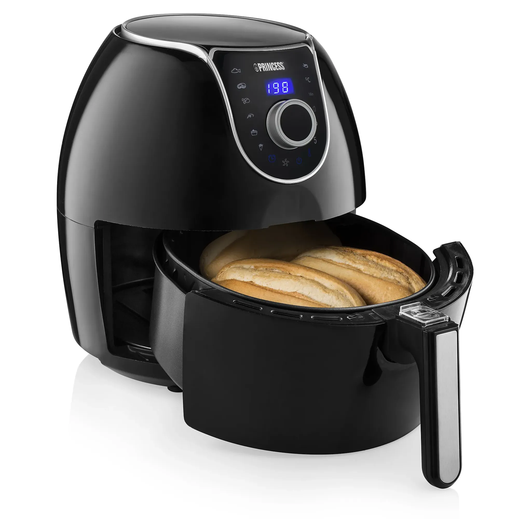 Airfryer XXL 5,2l med digital kontroll-Princess Clearance