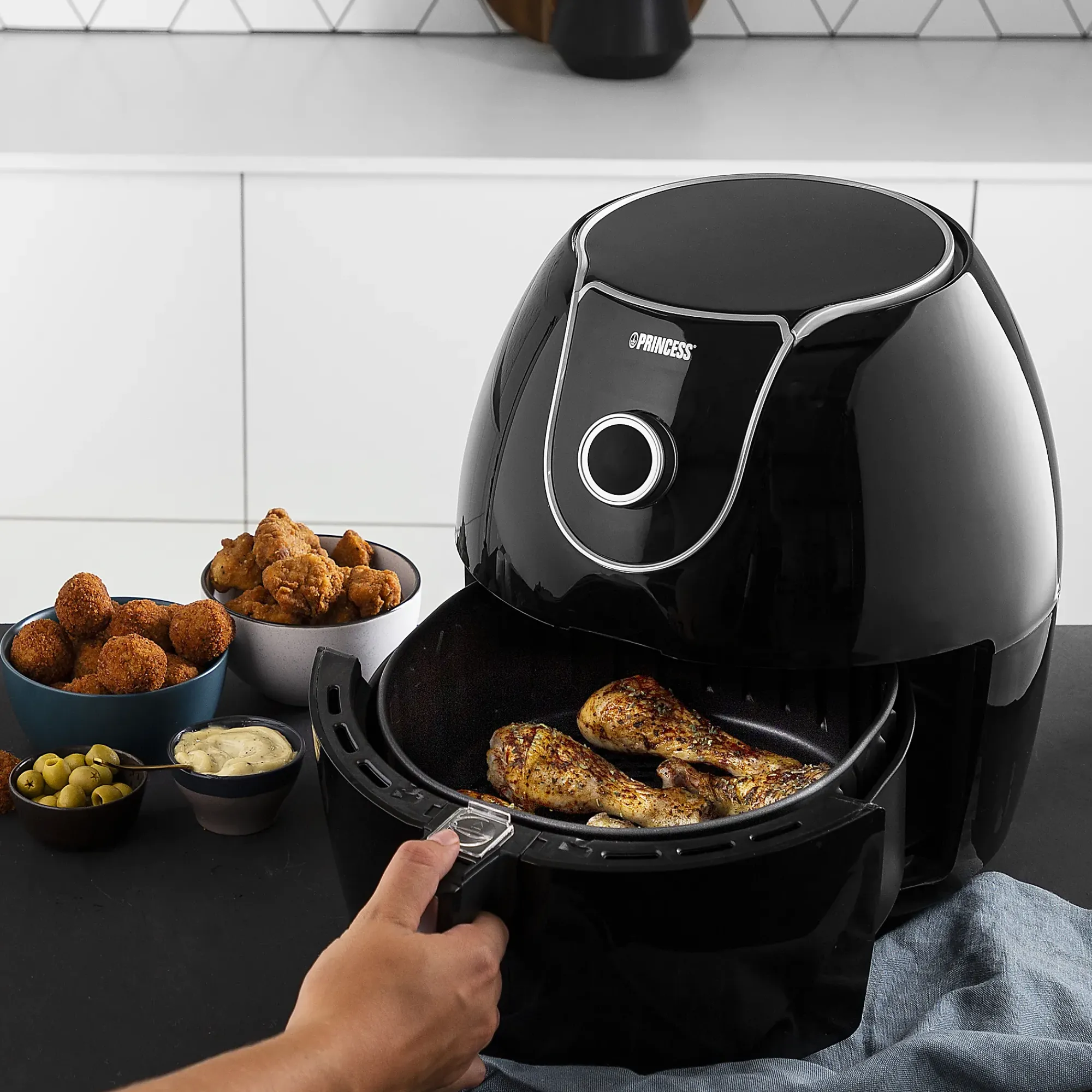 Airfryer XXL 5,2l med digital kontroll-Princess Clearance