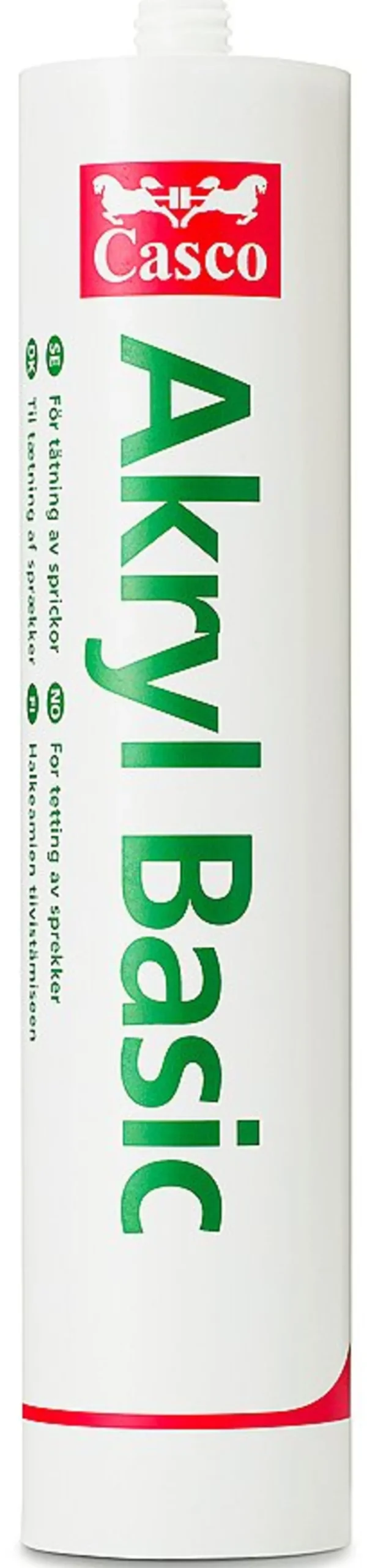 Akryl fugemasse basic 300ml-Casco Hot