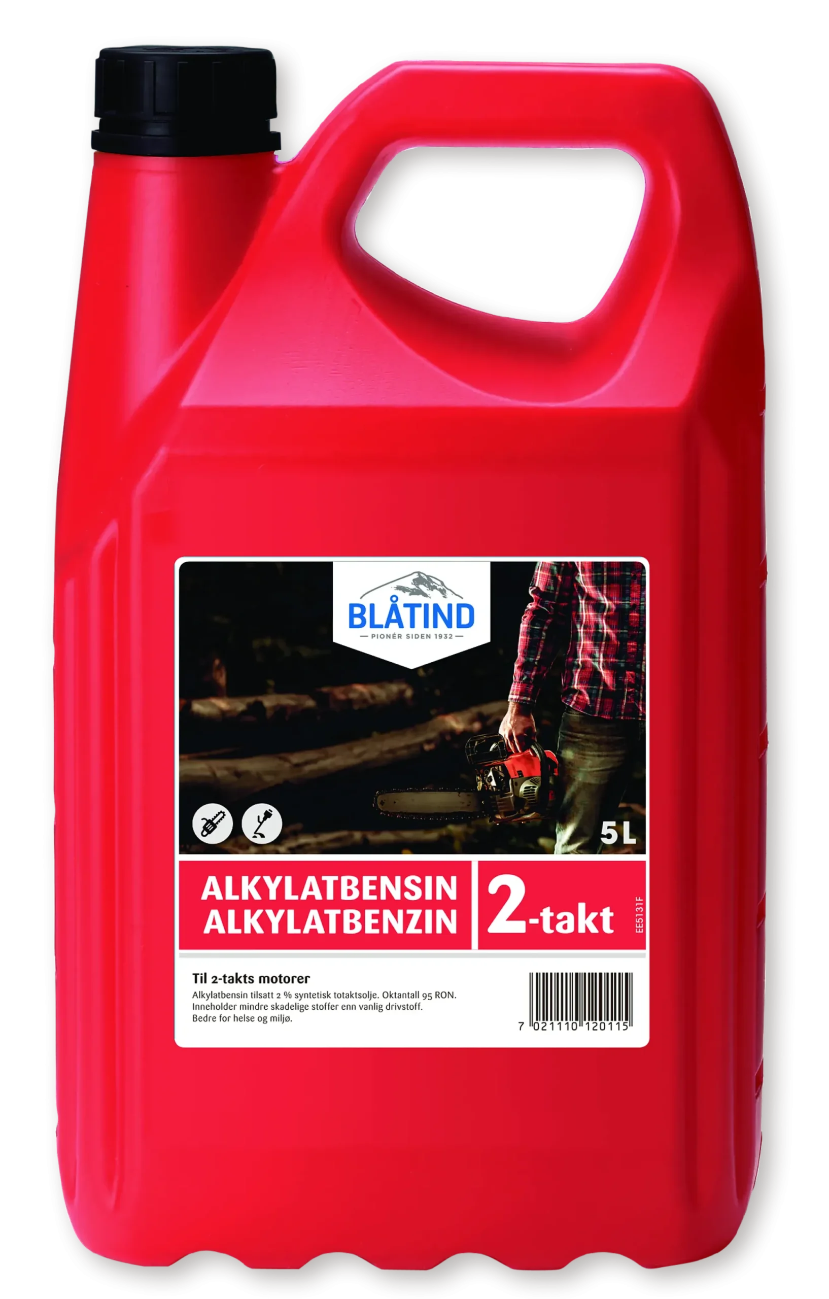Alkylatbensin 2-takt 5l-Blåtind Clearance