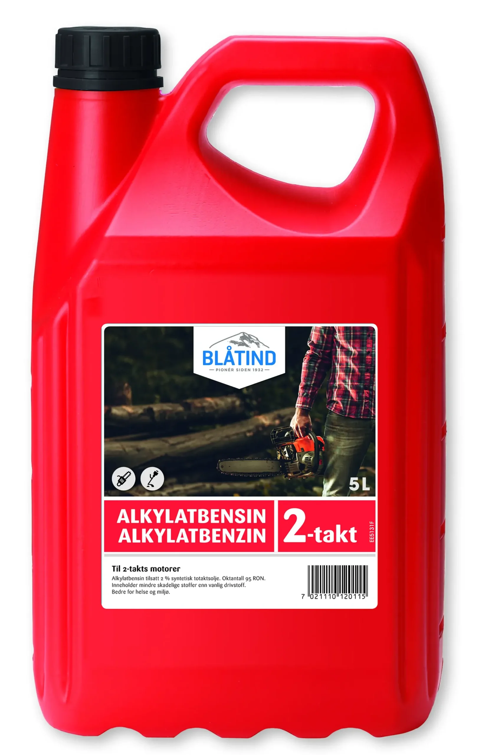 Alkylatbensin 2-takt 5l-Blåtind Clearance