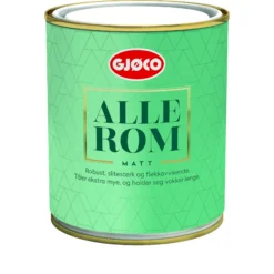 Alle Rom hvit base 0,68l-Gjøco Clearance