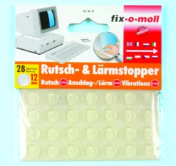 Antiskliputer transparent 12mm-Fix O Moll Hot