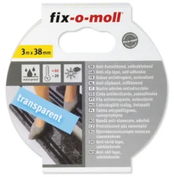 Antisklitape for trapper, fliser og badekar 3mx38mm-Fix O Moll Clearance