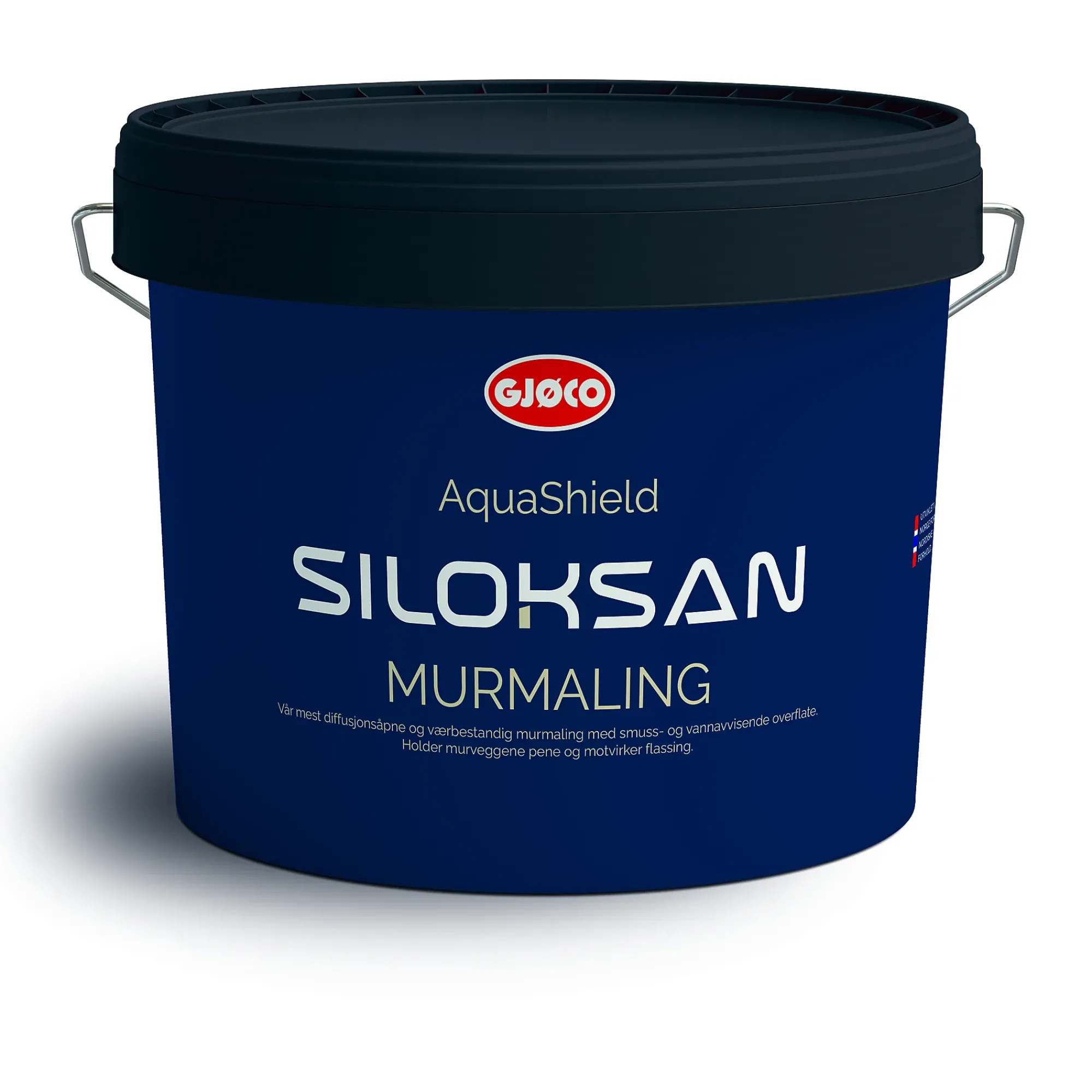Aquashield Siloksan murmaling mellomgrå 9l-Gjøco Outlet