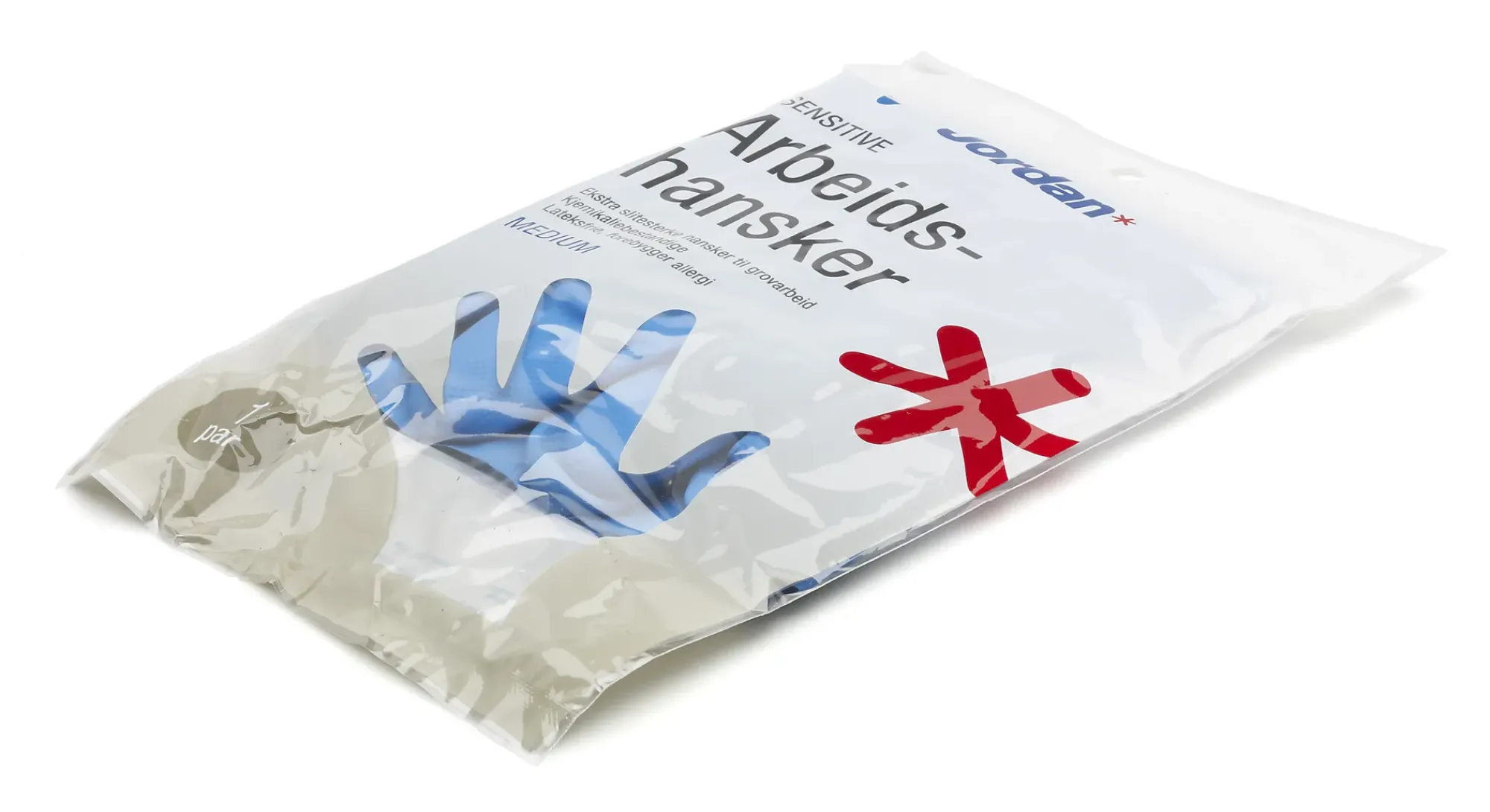 Arbeidshanske latexfri medium-Jordan Online
