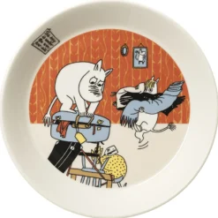 Asjett Mummi 19cm Ferieklar-Moomin Arabia New