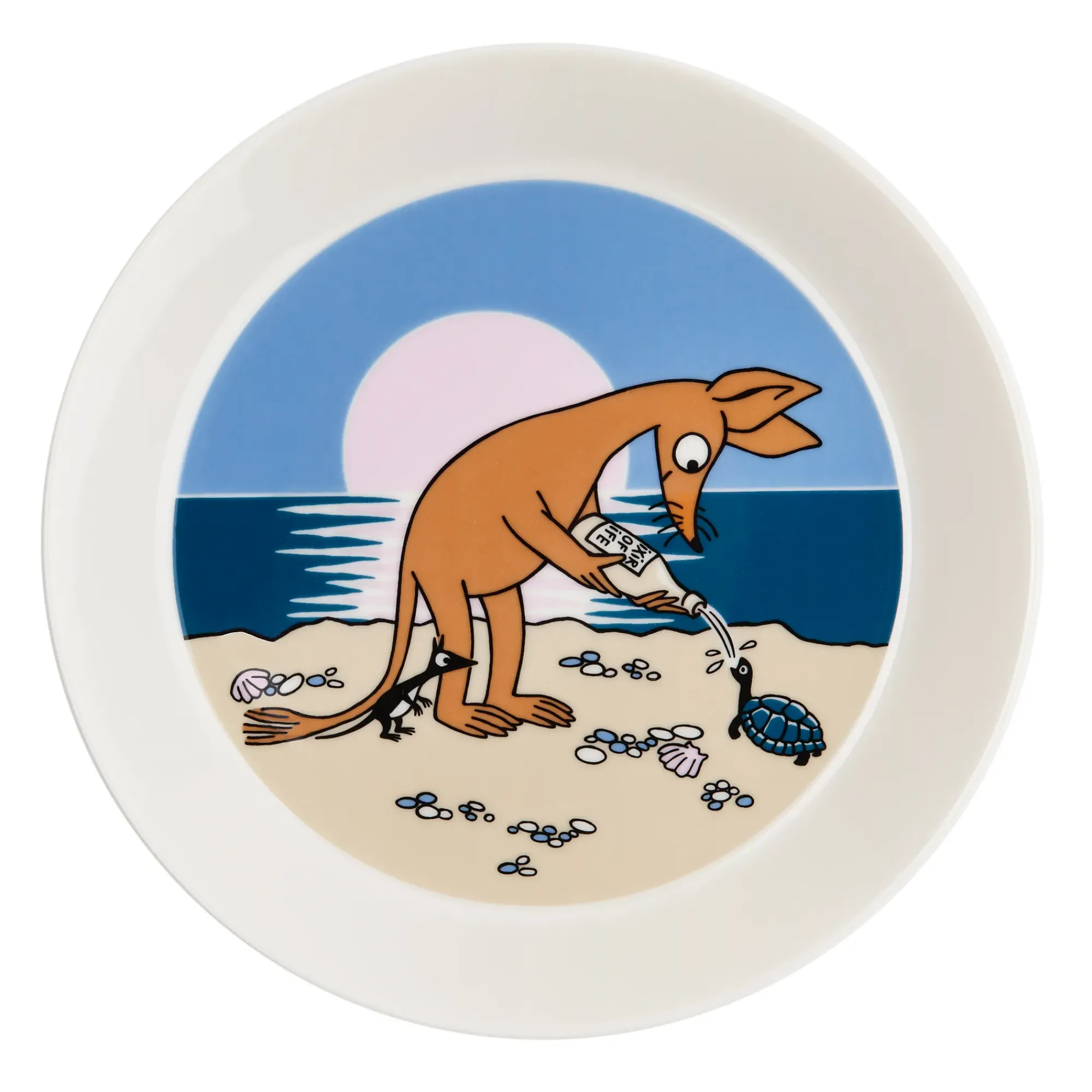 Asjett mummi 19cm Sniff blå-Moomin Arabia