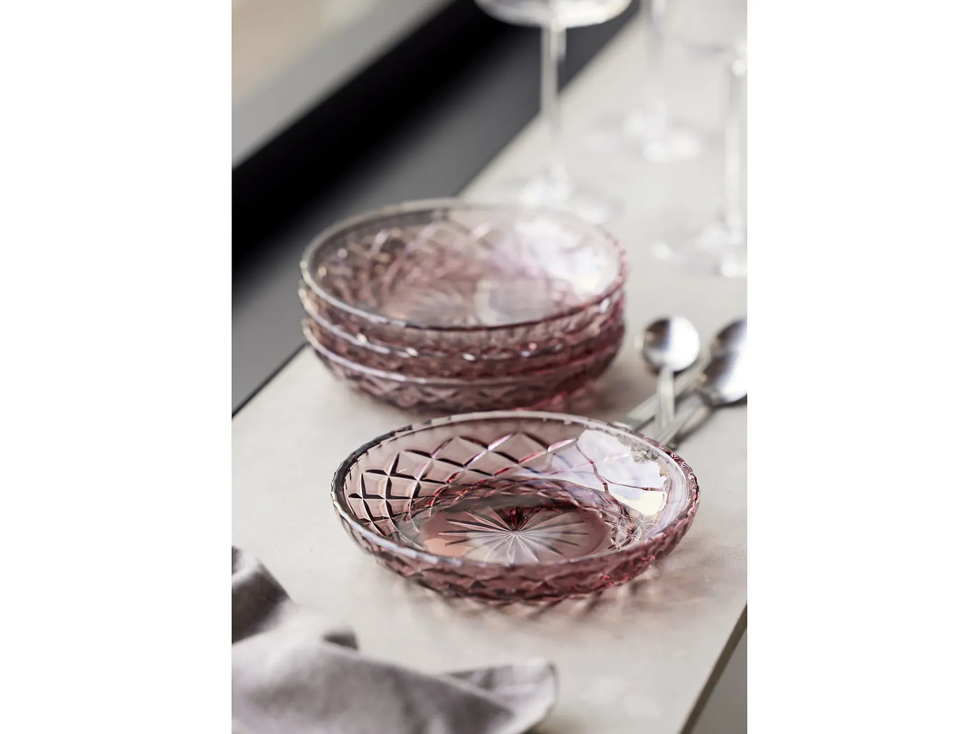 Asjett Sorrento 16cm 4stk-Lyngby glas Online