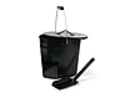 Askebøtte metall med spade 15,6l-Invite