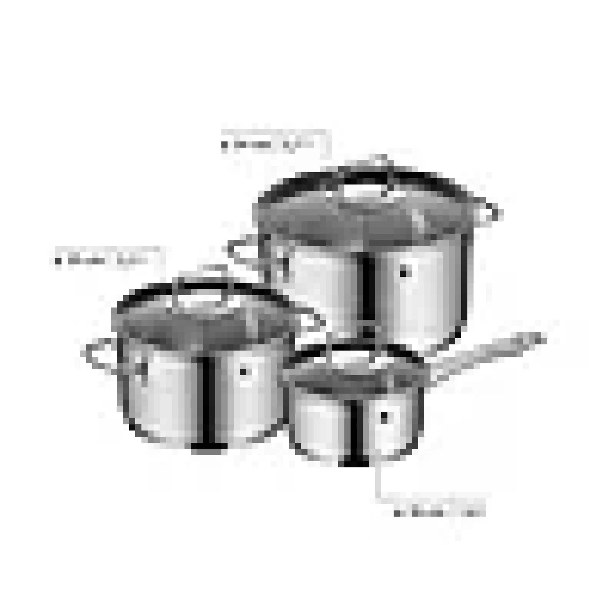 Astoria grytesett med lokk 3 deler 24/20/16cm-Wmf Clearance