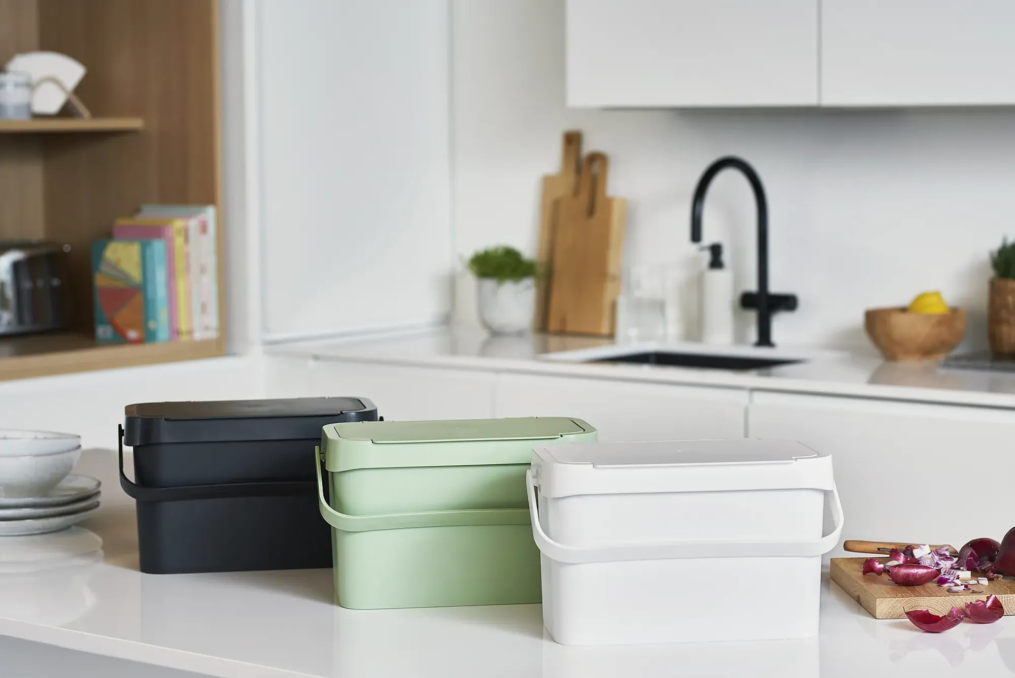 Avfallsbøtte Collect med håndtak-Smartstore Online