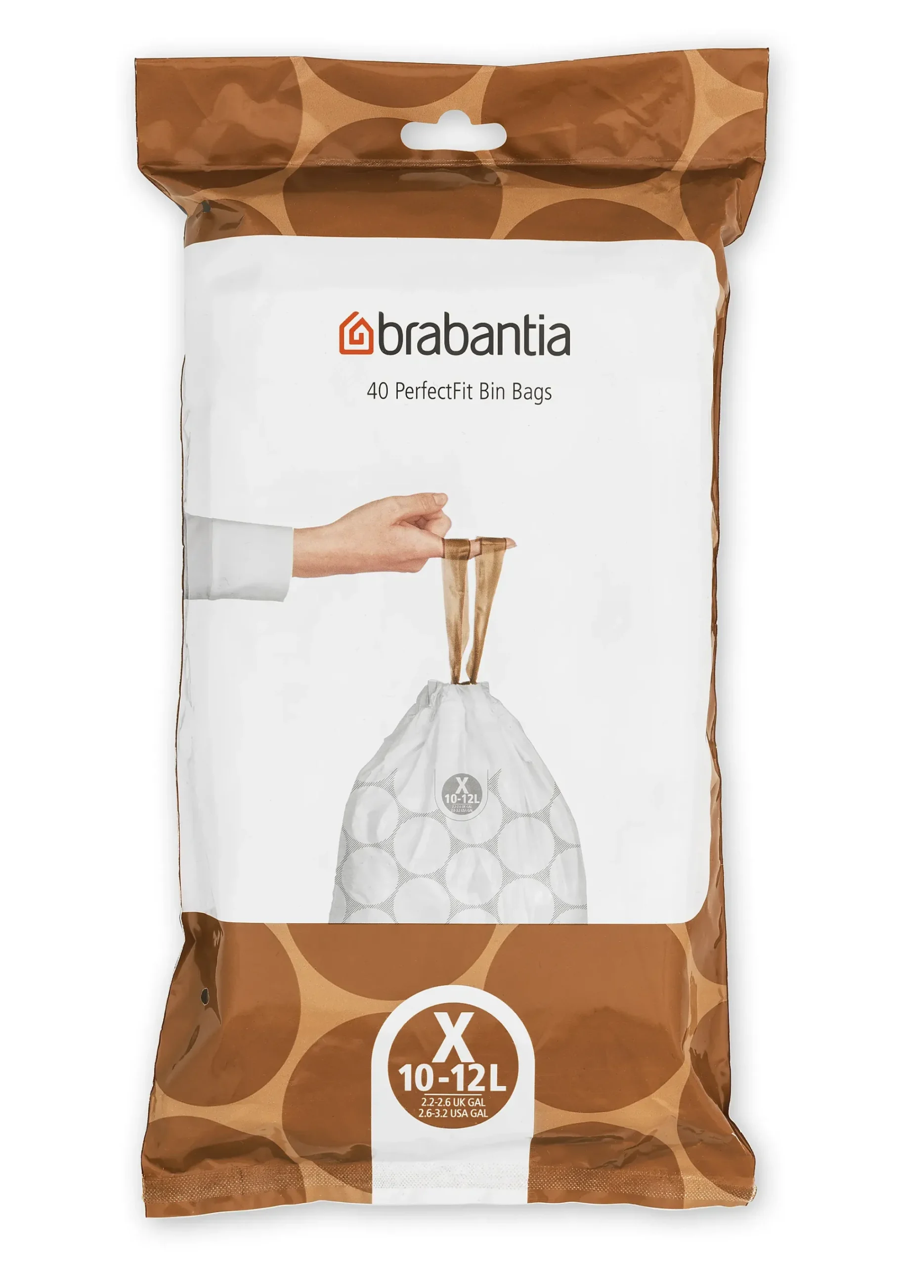 Avfallspose 10-12l PerfectFit 40stk X-Brabantia New