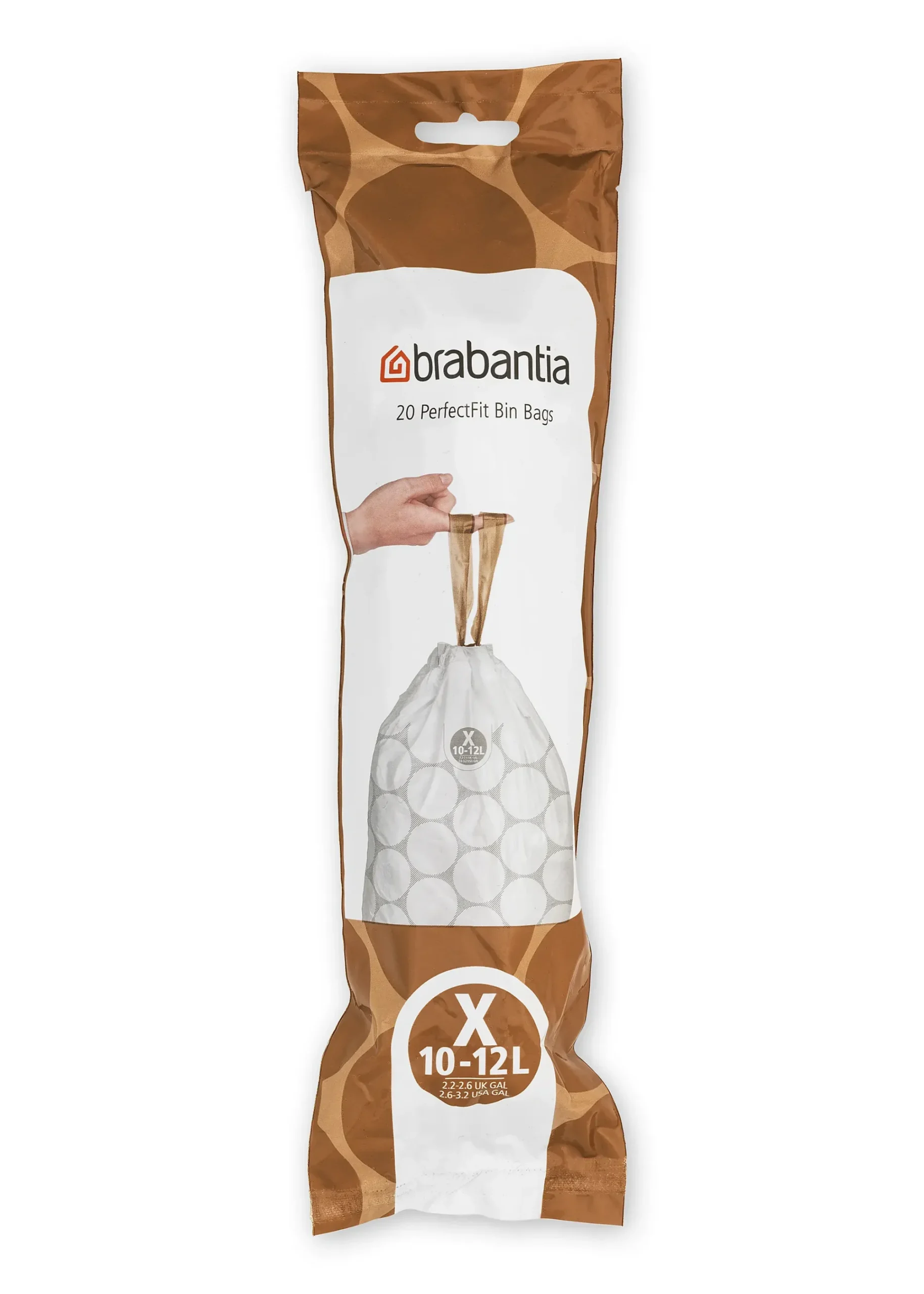 Avfallspose 10-12l PerfectFit 20stk X-Brabantia Clearance