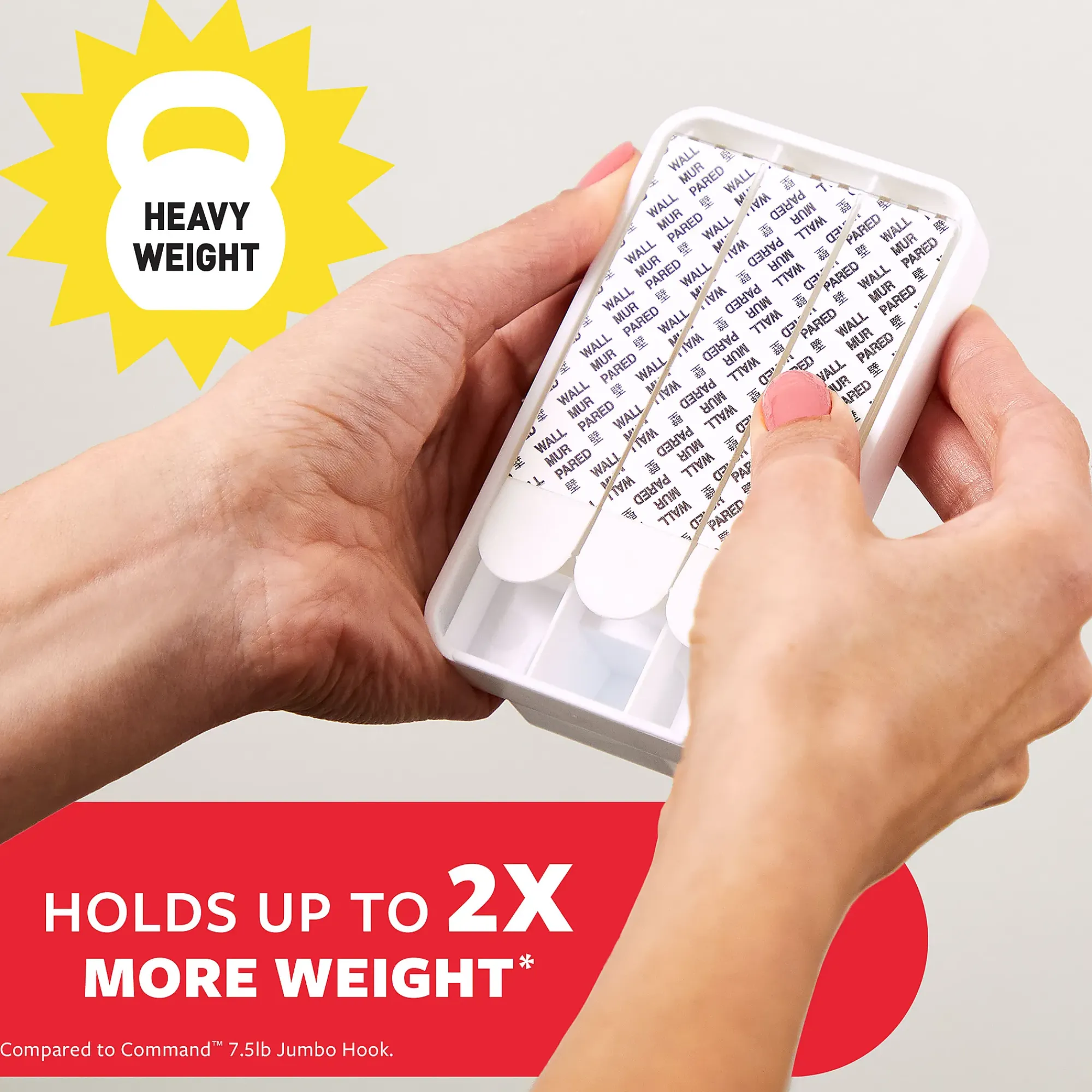 Avlastningskrok XL 6,8kg 1 krok/ 3 strips-Command Online