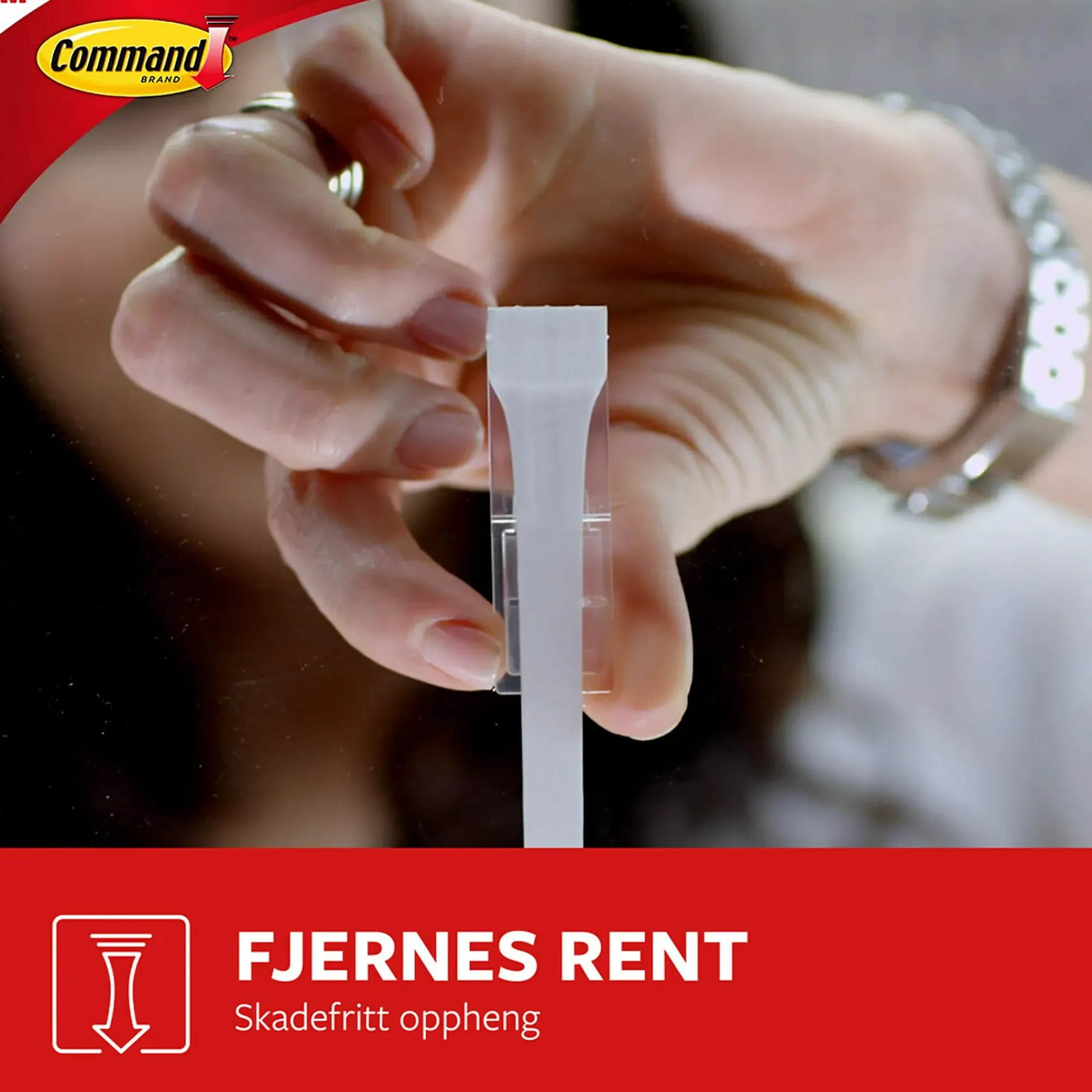 Avlastningskrok XL 4,5kg 1 krok/2 strips-Command Sale