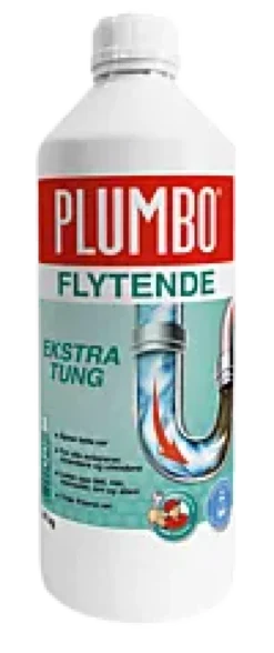 Avløpsåpner flytende Ekstra Tung 1l-Plumbo Clearance