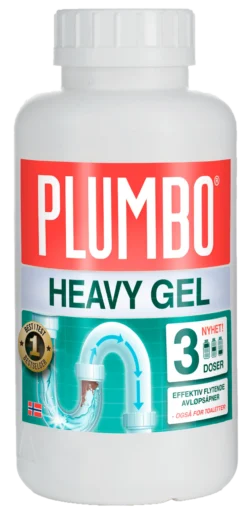 Avløpsåpner Heavy gel 3 doser-Plumbo Best