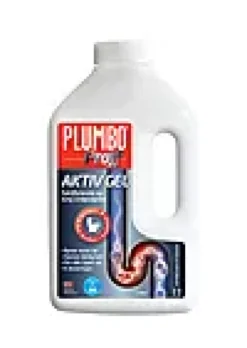 Avløpsåpner Proff Aktiv Gel 6 doseringer 1200g-Plumbo Hot