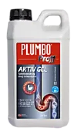Avløpsåpner Proff Aktiv Gel 2,5l-Plumbo Discount