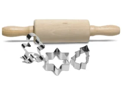 Barnebakesett 23x4,5x4,5cm 4 deler bøk-Patisse Clearance