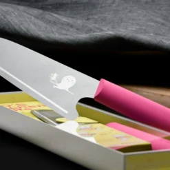 Barnekniv rosa KK-50-Mac Hot