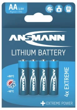 Batteri AA lithium 4stk-Ansmann Sale