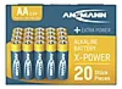 Batteri AA XPower 20stk-Ansmann Hot