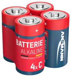 Batteri C alkaline 4stk-Ansmann New