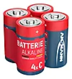 Batteri C alkaline 4stk-Ansmann New