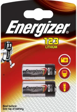 Batteri CR17345/123 3v 2stk-Energizer Clearance