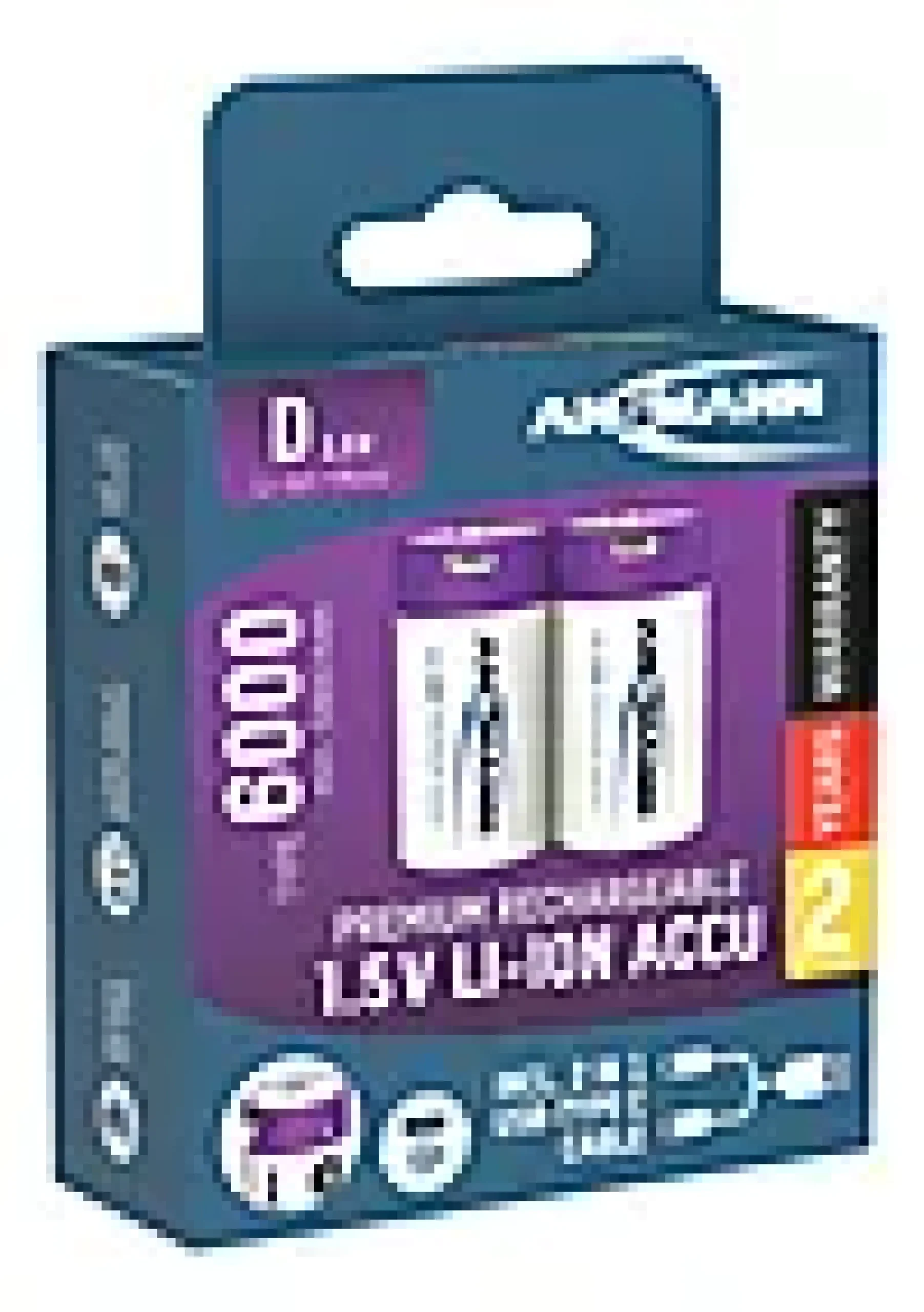Batteri Dx2 oppladbart USB-C med ladekabel-Ansmann Discount