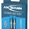Batteri lithium AAA 2stk-Ansmann New