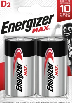 Batteri Max D 2stk-Energizer Sale