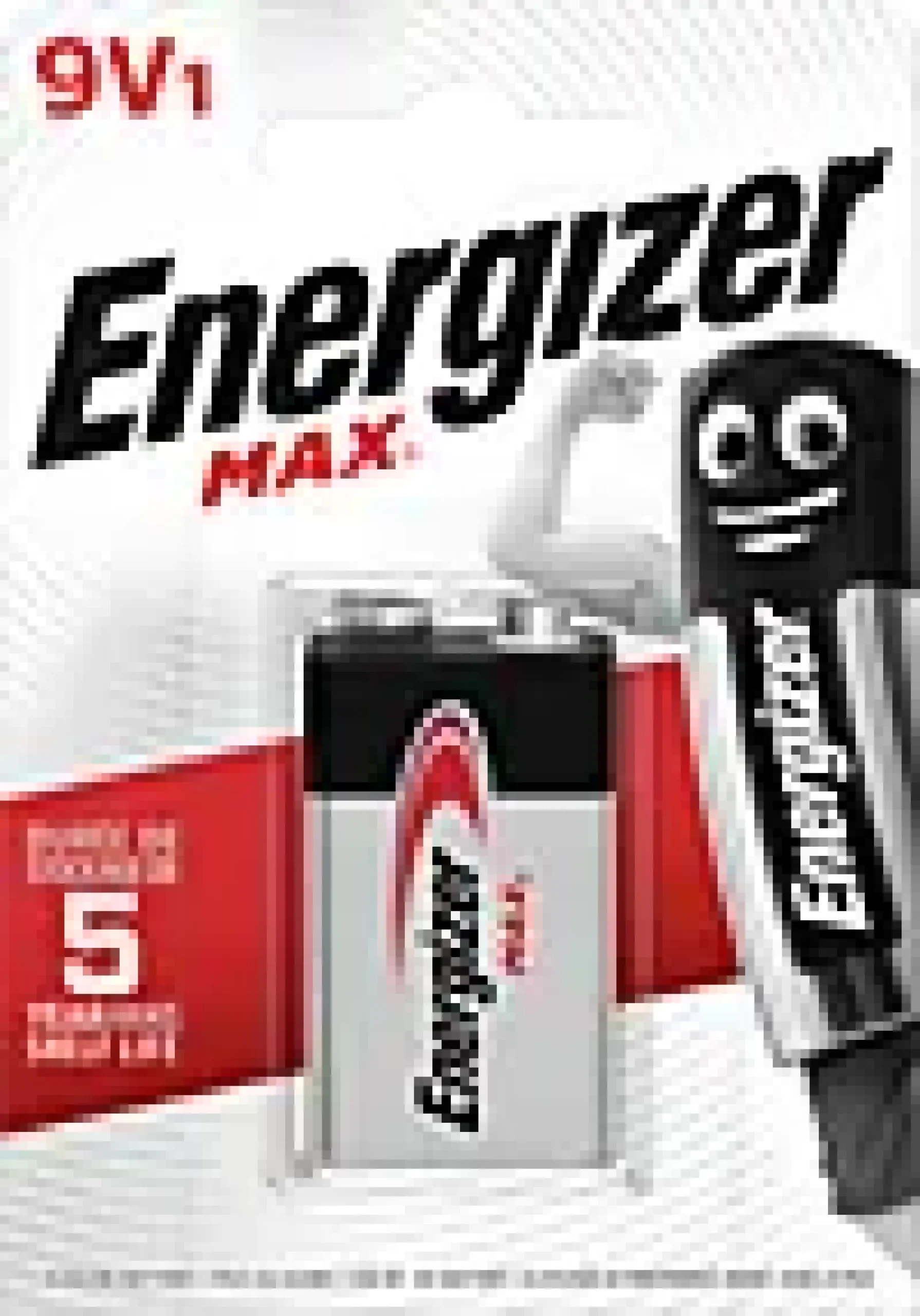 Batteri Max 9v-Energizer Clearance