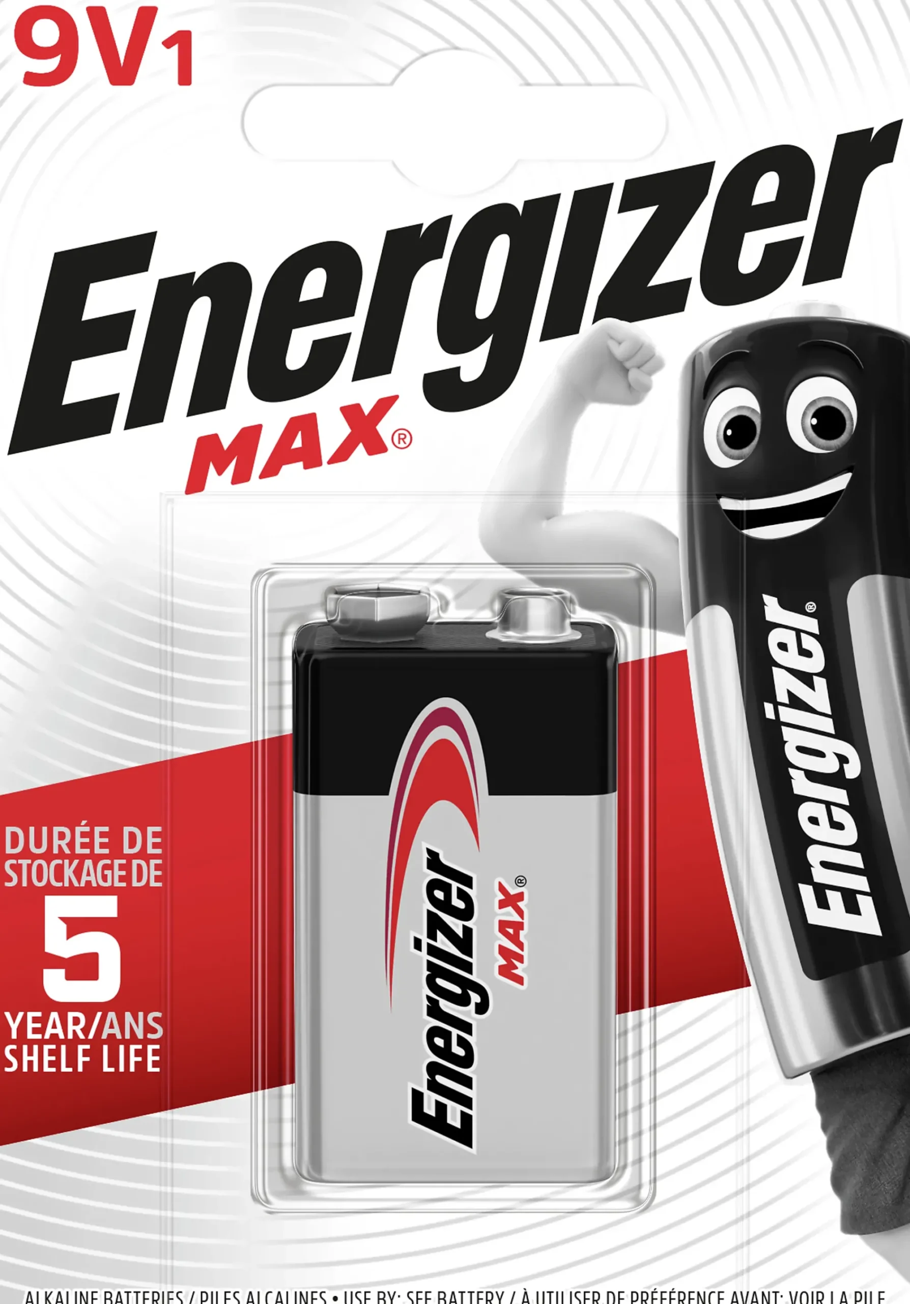 Batteri Max 9v-Energizer Clearance