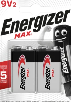 Batteri Max 9v 2stk-Energizer Sale