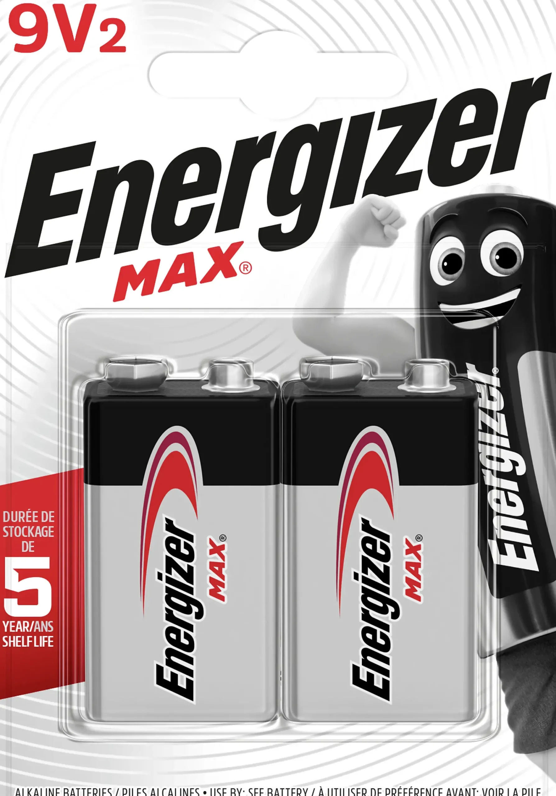 Batteri Max 9v 2stk-Energizer Sale