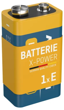 Batteri 9v alkalisk XPower 10stk-Ansmann Hot